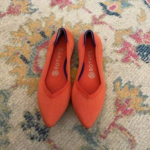 Rothy’s persimmon flats